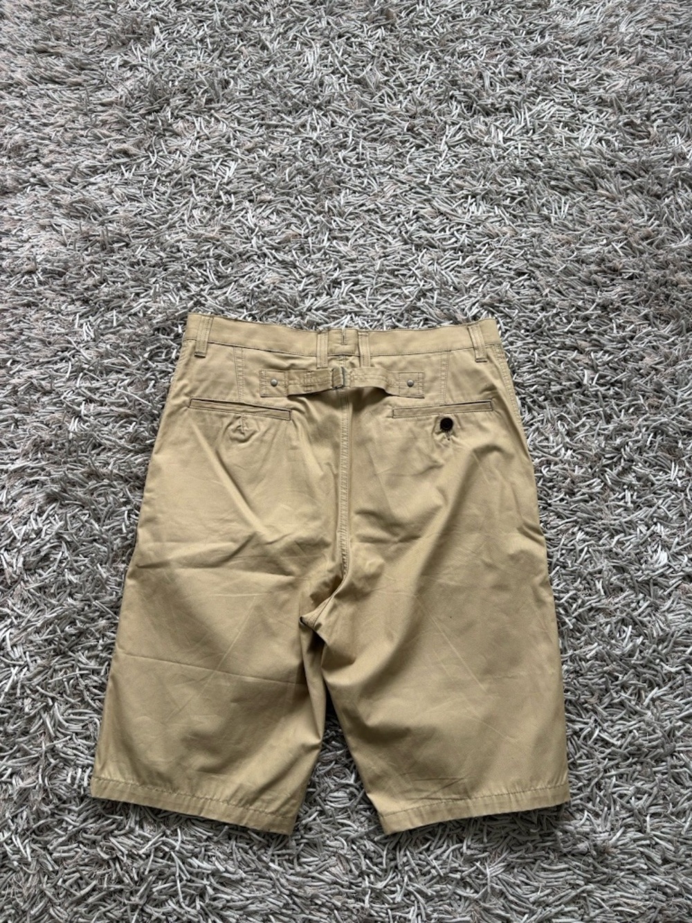 Junya Watanabe COMME DES GARCON MAN Short Beige Sz XL - Picture 3 of 7
